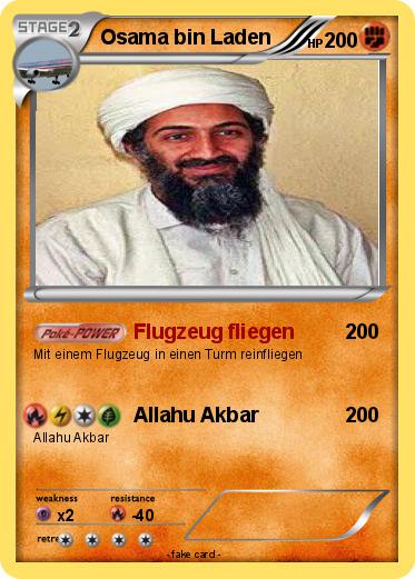 Pokemon Osama bin Laden