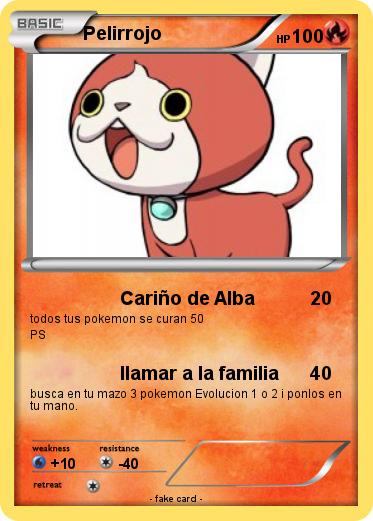 Pokemon Pelirrojo
