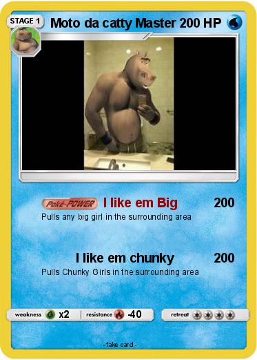 Pokemon Moto da catty Master