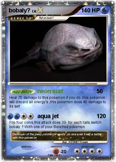 Pokemon bobaly?