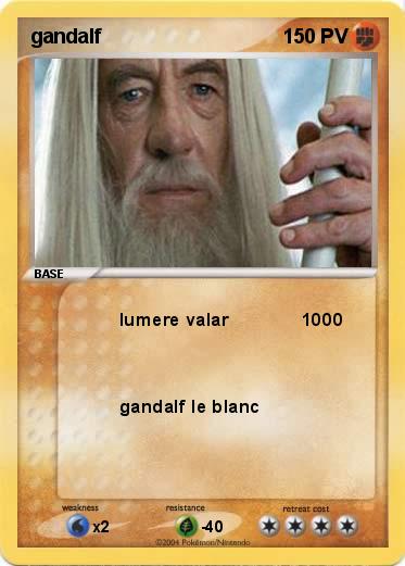 Pokemon gandalf