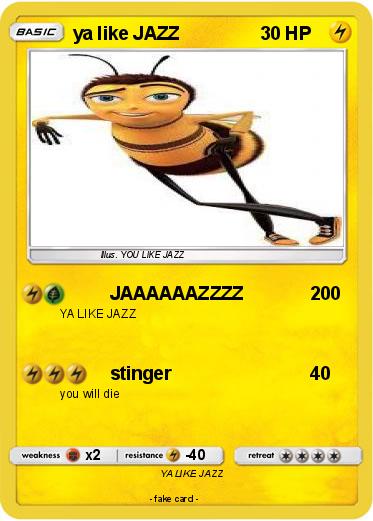 Pokemon ya like JAZZ