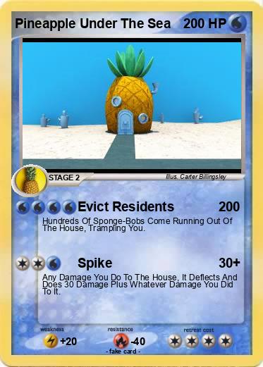 Pokemon Pineapple Under The Sea