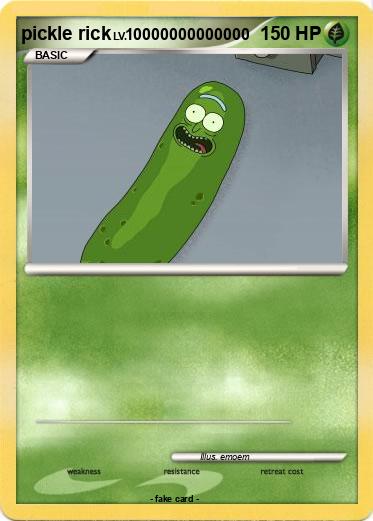 Pokemon pickle rick
