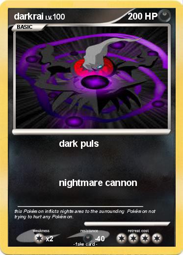 Pokemon darkrai