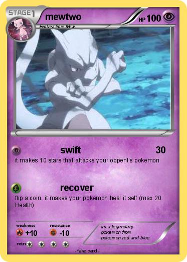 Pokemon mewtwo
