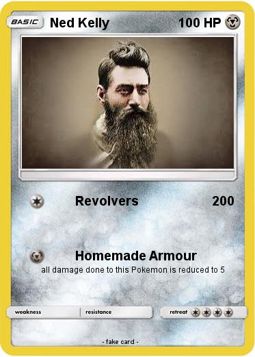 Pokemon Ned Kelly