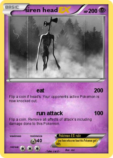 Pokemon siren head