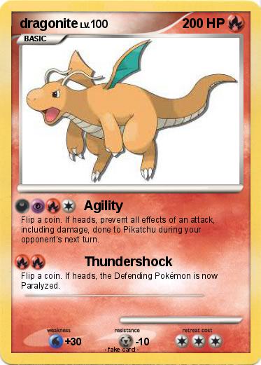 Pokemon dragonite