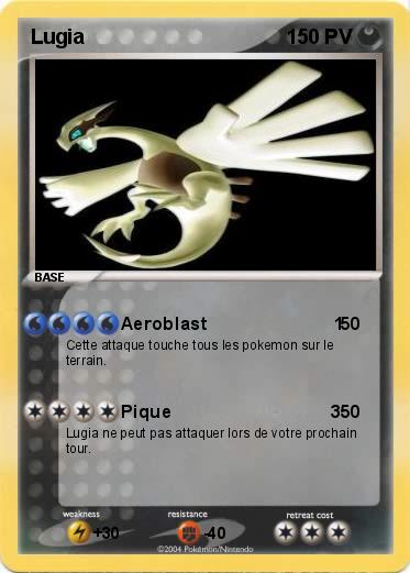 Pokemon Lugia                           