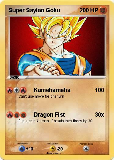 Pokemon Super Sayian Goku