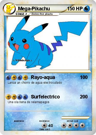 Pokemon Mega-Pikachu