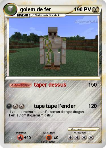 Pokemon golem de fer