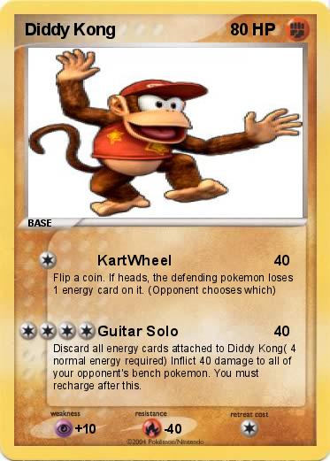 Pokemon Diddy Kong