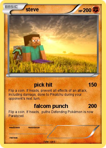 Pokemon steve