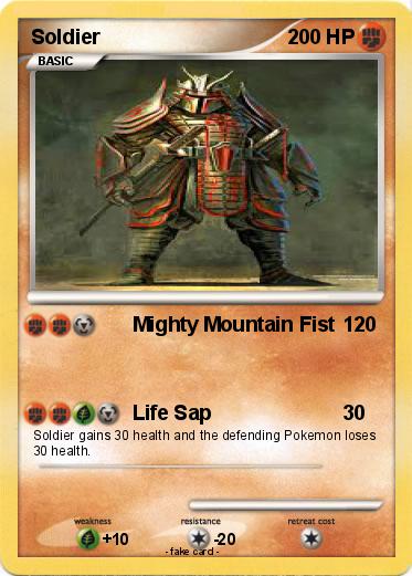Pokemon Soldier