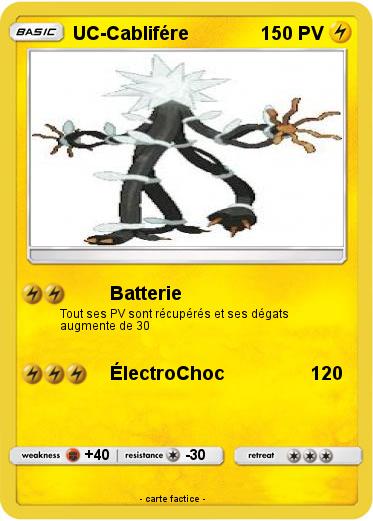 Pokemon UC-Cablifére