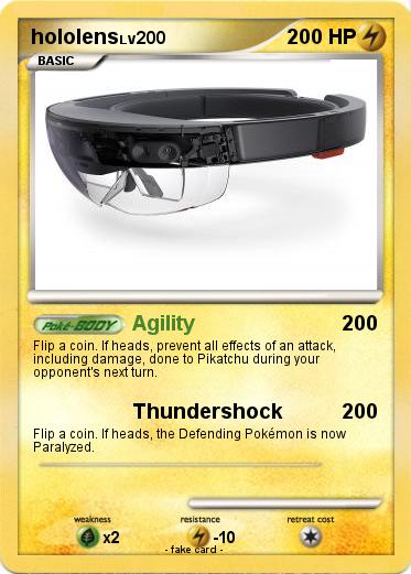 Pokemon hololens