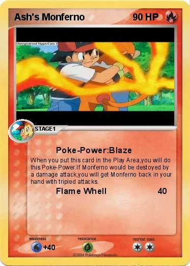 Pokemon Ash's Monferno