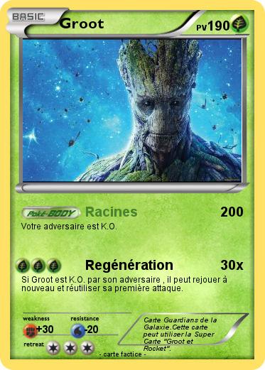 Pokemon Groot