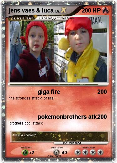 Pokemon jens vaes & luca