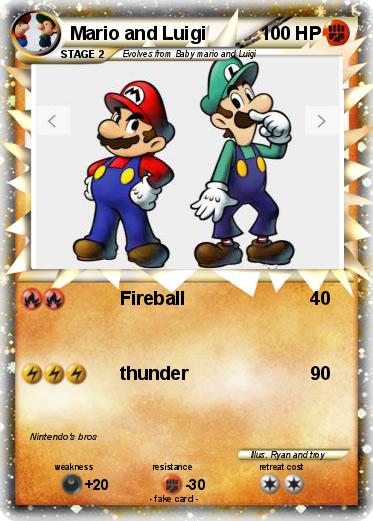 Pokemon Mario and Luigi