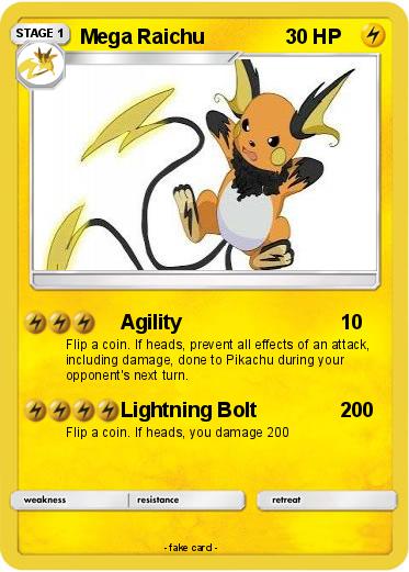 Pokemon Mega Raichu