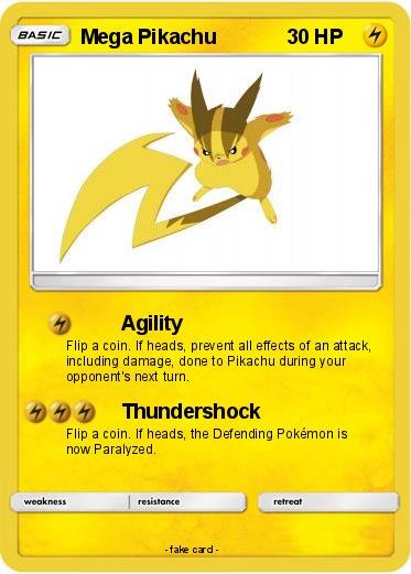 Pokemon Mega Pikachu
