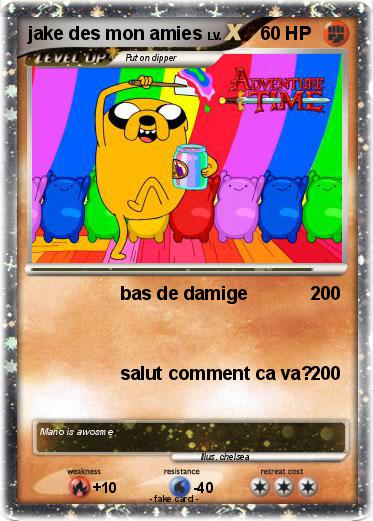 Pokemon jake des mon amies