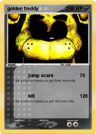Pokemon golden freddy