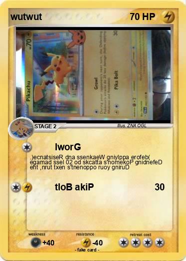 Pokemon wutwut