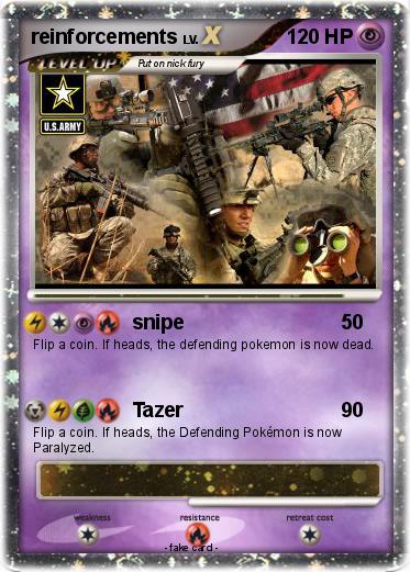 Pokemon reinforcements