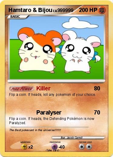 Pokemon Hamtaro & Bijou