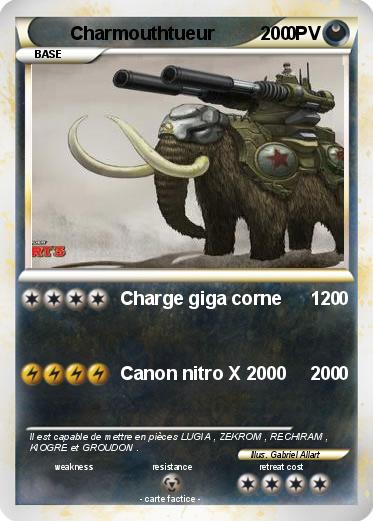 Pokemon Charmouthtueur              0