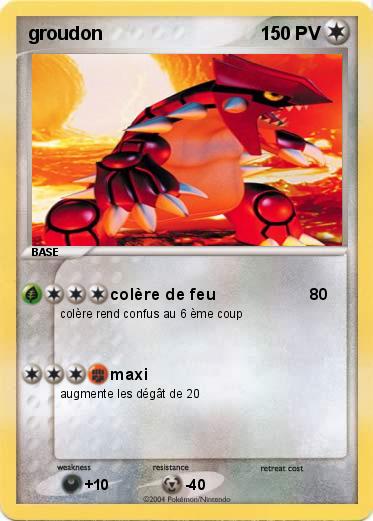 Pokemon groudon