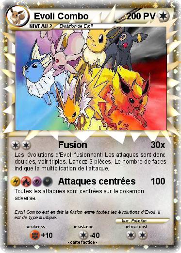 Pokemon Evoli Combo