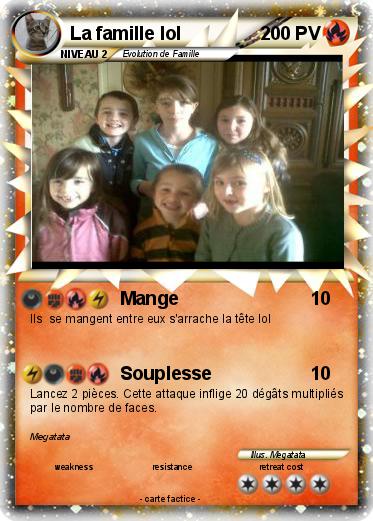 Pokemon La famille lol