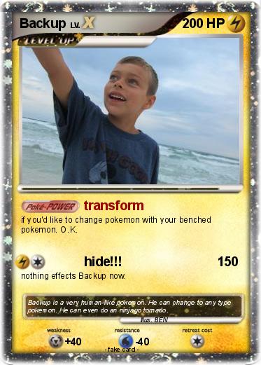 Pokemon Backup