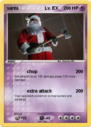 Pokemon santa                     Lv. EX