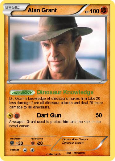 Pokemon Alan Grant