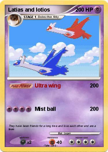 Pokemon Latias and lotios