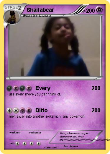 Pokemon Shailabear