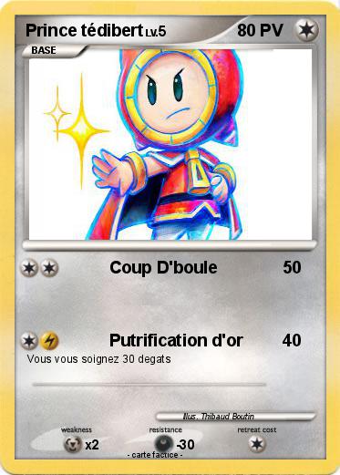 Pokemon Prince tédibert
