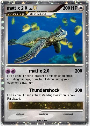 Pokemon matt x 2.0