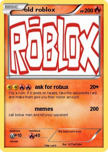 Pokemon old roblox
