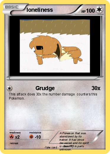 Pokemon loneliness