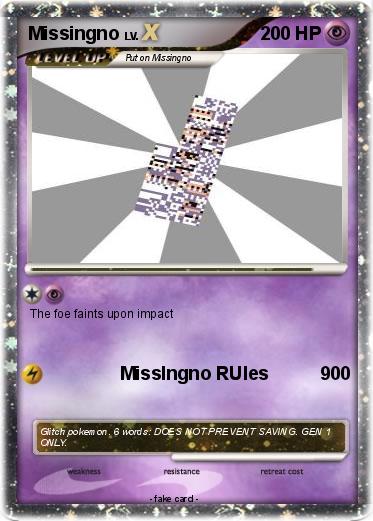 Pokemon Missingno