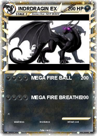 Pokemon INDRDRAGIN EX