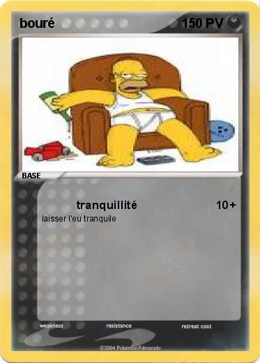 Pokemon bouré