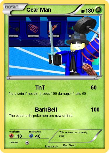 Pokemon Gear Man
